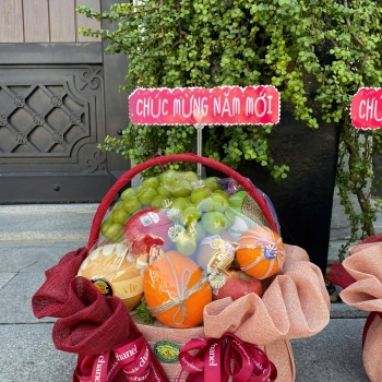Trái Cây Lâm Lương ra mắt mẫu giỏ trái cây mới – Sang trọng, tinh tế cho mọi dịp quà tặng